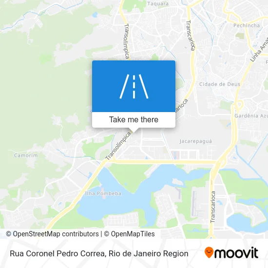 Rua Coronel Pedro Correa map