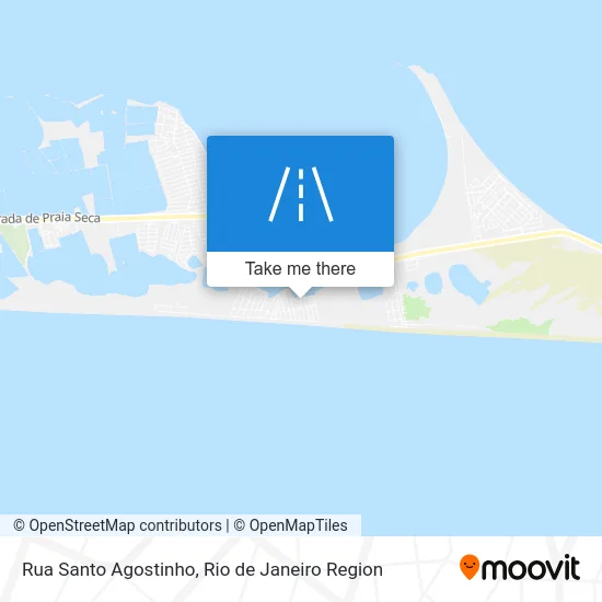 Rua Santo Agostinho map