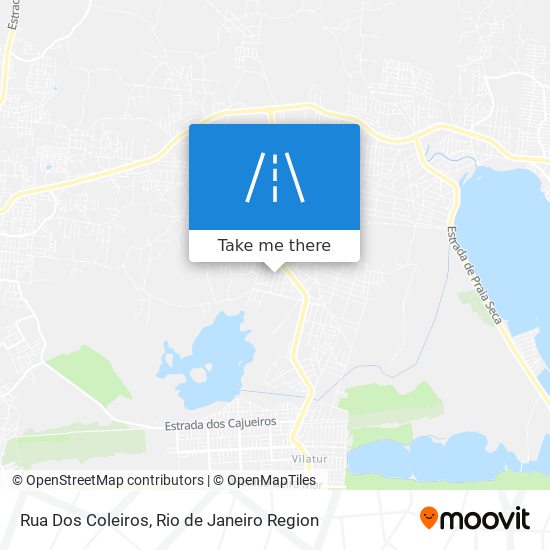 Mapa Rua Dos Coleiros