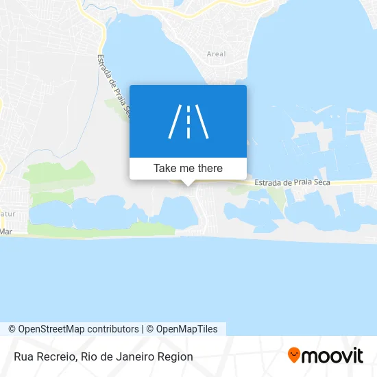 Rua Recreio map