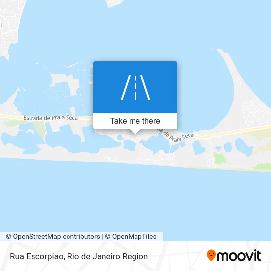 Rua Escorpiao map
