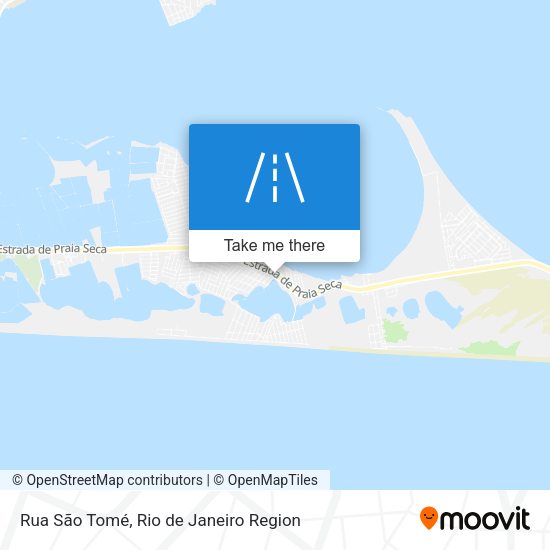 Rua São Tomé map