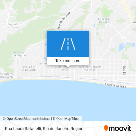 Rua Laura Rafanelli map
