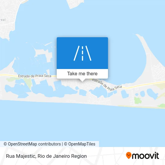 Rua Majestic map