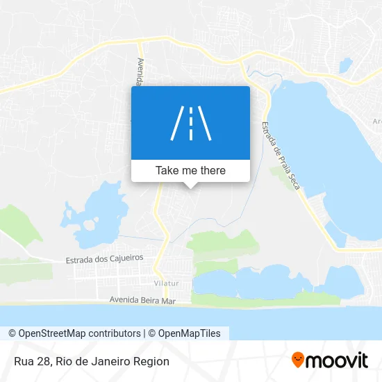 Rua 28 map