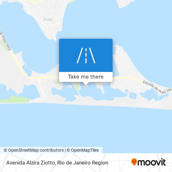 Mapa Avenida Alzira Ziotto