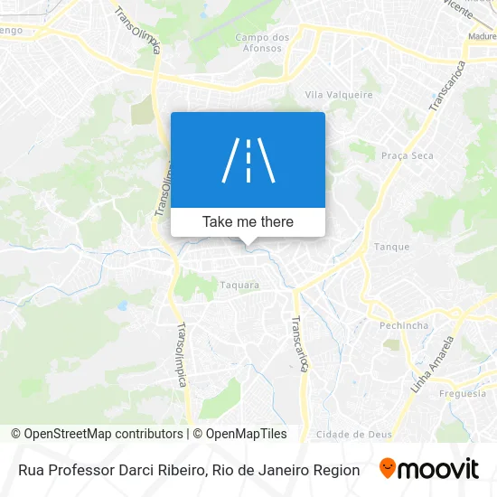 Rua Professor Darci Ribeiro map