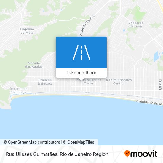 Rua Ulisses Guimarães map