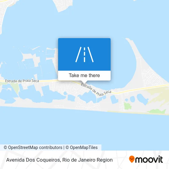 Avenida Dos Coqueiros map