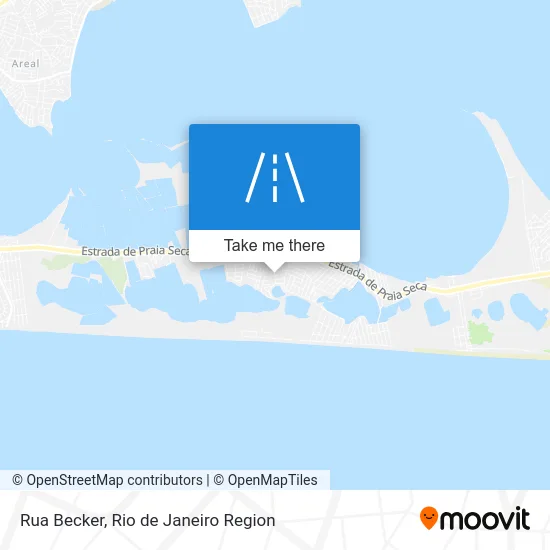 Rua Becker map