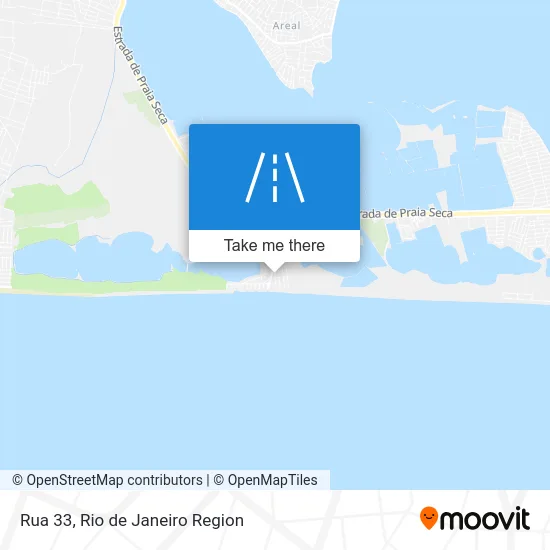 Rua 33 map