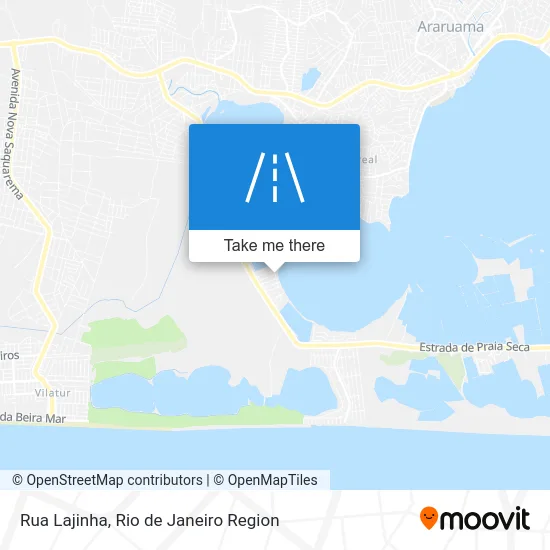 Rua Lajinha map