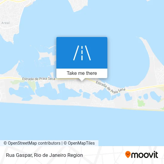 Rua Gaspar map