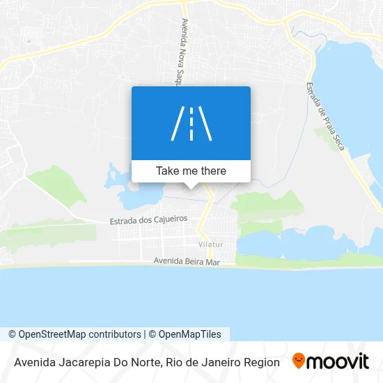 Avenida Jacarepia Do Norte map