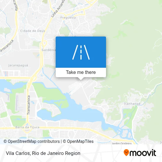 Vila Carlos map