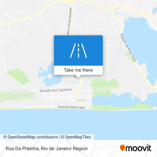 Rua Da Prainha map