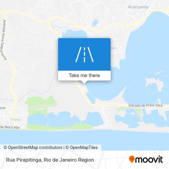 Rua Pirapitinga map