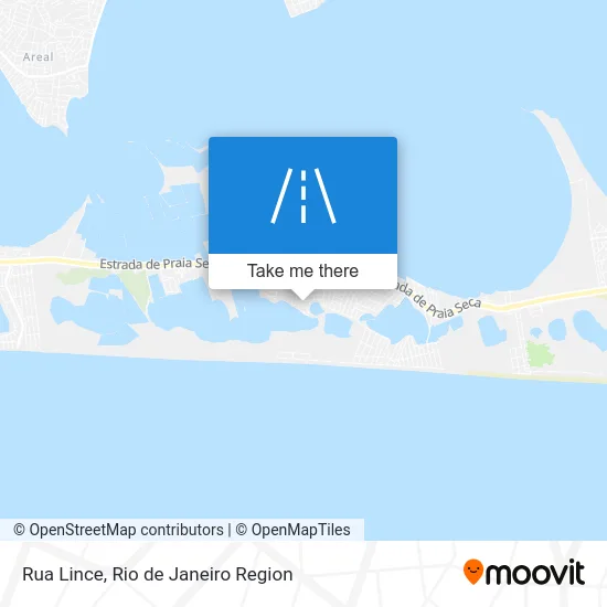 Rua Lince map