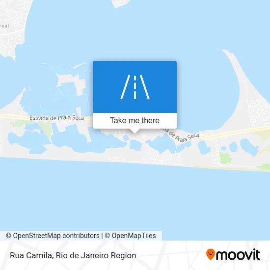 Rua Camila map