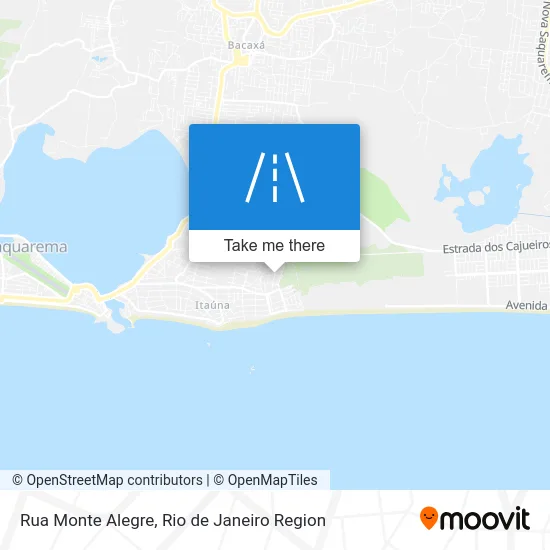 Rua Monte Alegre map