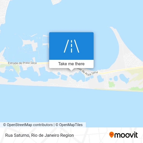 Rua Saturno map