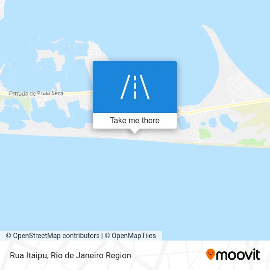 Rua Itaipu map