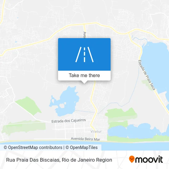 Rua Praia Das Biscaias map