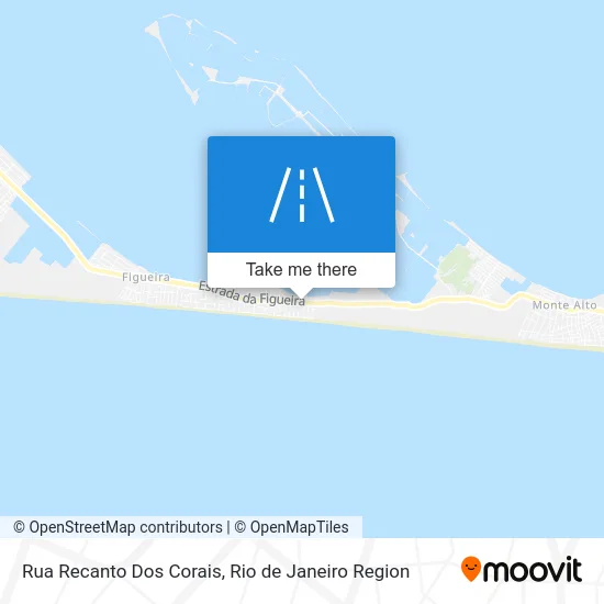 Rua Recanto Dos Corais map