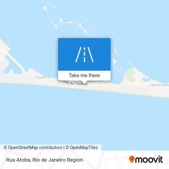 Rua Atoba map