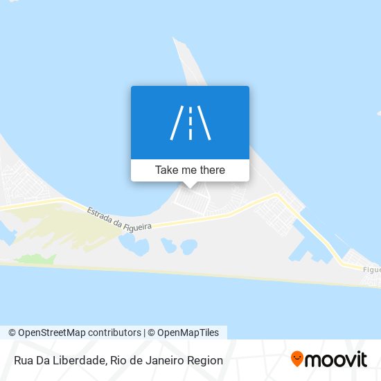 Mapa Rua Da Liberdade