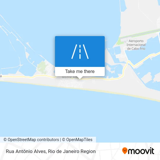 Rua Antônio Alves map