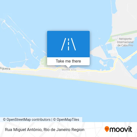 Rua Miguel Antônio map