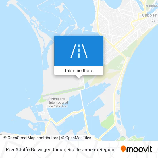 Rua Adolfo Beranger Junior map