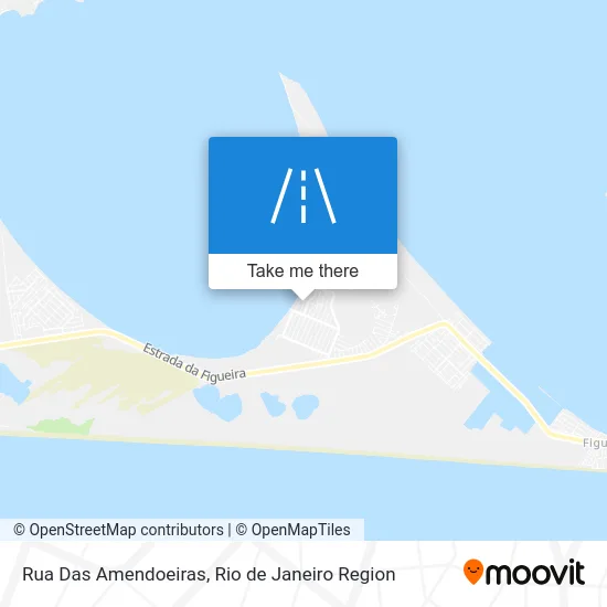 Rua Das Amendoeiras map