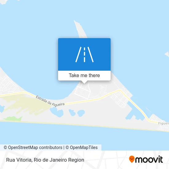 Rua Vitoria map