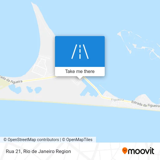 Rua 21 map