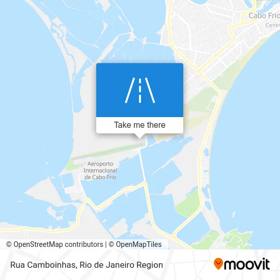 Rua Camboinhas map
