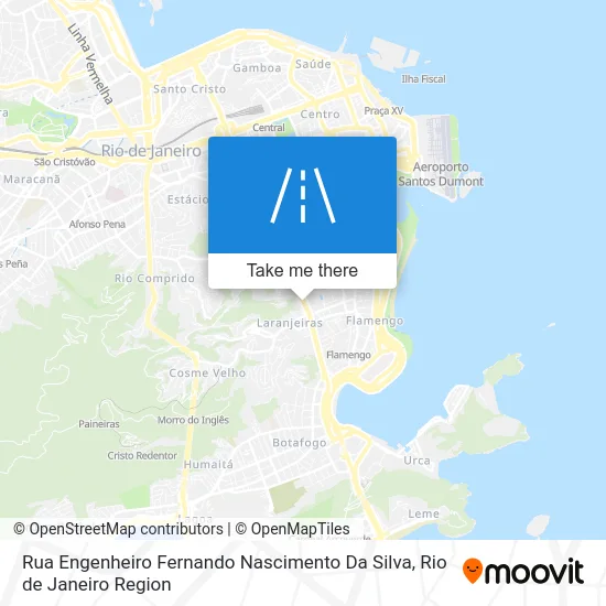 Rua Engenheiro Fernando Nascimento Da Silva map