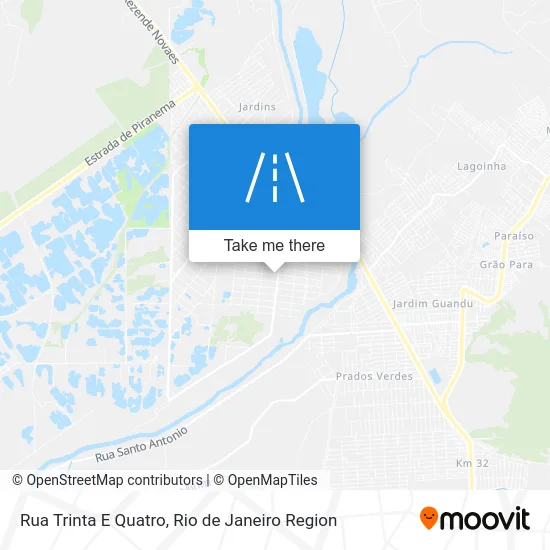 Rua Trinta E Quatro map