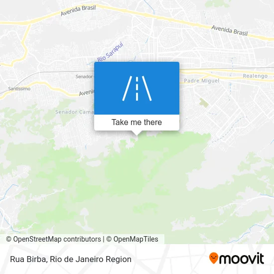 Rua Birba map