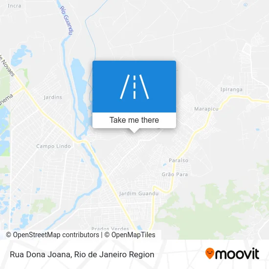 Rua Dona Joana map