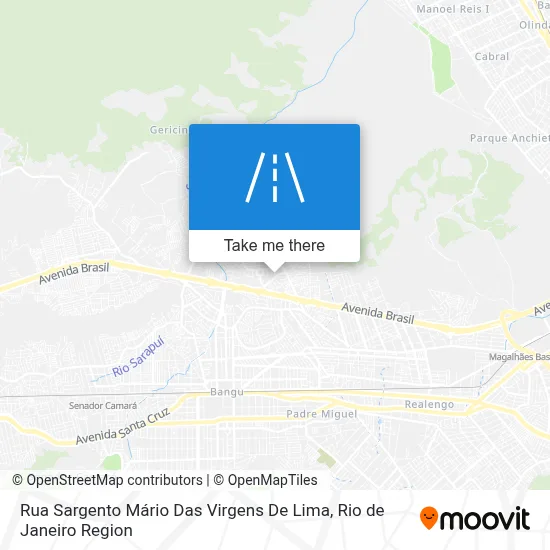 Rua Sargento Mário Das Virgens De Lima map
