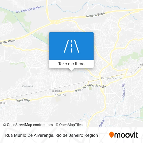 Rua Murilo De Alvarenga map
