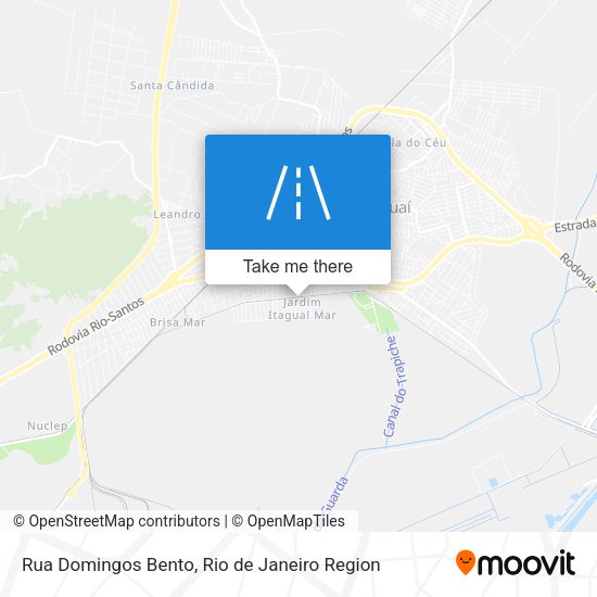Rua Domingos Bento map