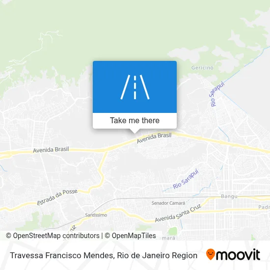 Travessa Francisco Mendes map