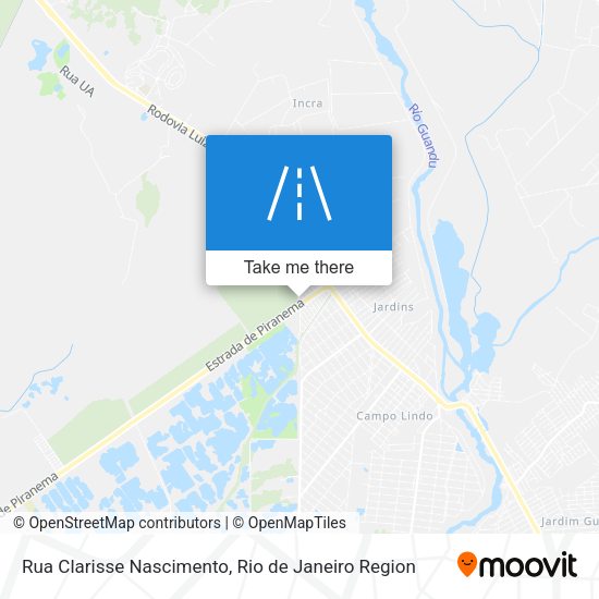 Rua Clarisse Nascimento map