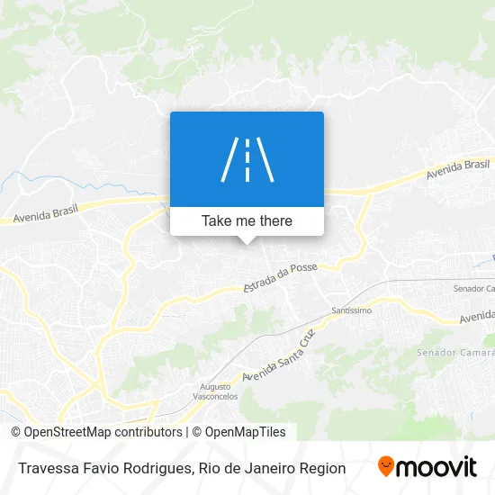 Travessa Favio Rodrigues map