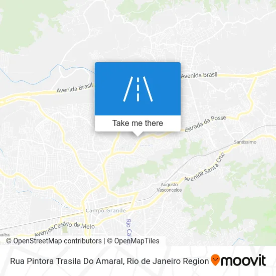 Rua Pintora Trasila Do Amaral map