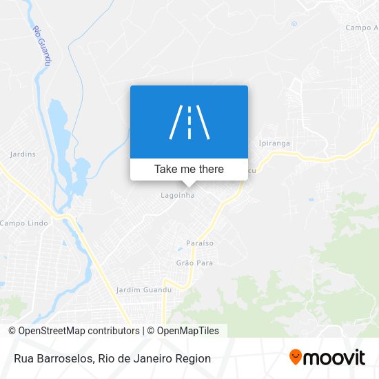 Rua Barroselos map
