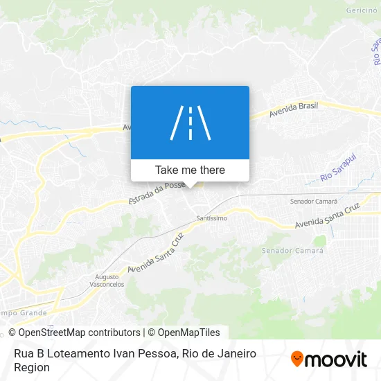 Rua B Loteamento Ivan Pessoa map